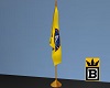 SF Draped  Flag Yellow