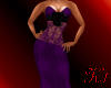 K*sexy maxy purple dress