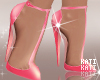 Pink Silk Shoes