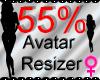 *M* Avatar Scaler 55%