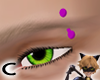 (C) Purple Left Eyebrow