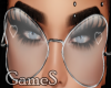 ~S Heart Shades-Silver