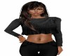 *BLACK*  SWEATER