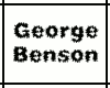 George Benson Song