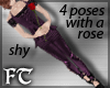 4 Rose poses