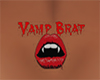 Vamp Brat Teeth Tat