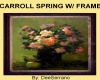 CARROLL SPRING W/FRAME
