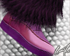 [L4]Fluffy Uggs Purple
