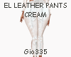[G]EL LEATHER PANTS CREA