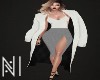 N| White Trench Coat
