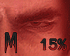 M. L. Eyelids Up 15%