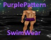 [BD]PurplePatternSwimWea
