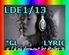 LDE1/13-OU DORMENT LES *