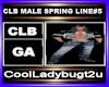 CLB MALE SPRING LINE#5