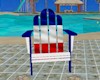 (LCA) French Flag Chair
