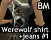 Werewolf top+jeans #1 BM