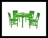 40% art table green