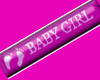 [E] BABY GIRL BUTTON