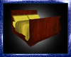 Gold Sleigh Bed