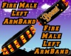 Fire M (L) Armband