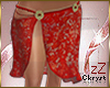 cK Sarong Bikini Red