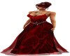 MJ-Red Rose Gown