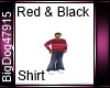 [BD] Red&Black Shirt
