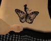fairy butterly tattoo