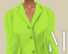Lime Fitted Blazer