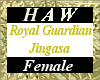 Royal Guardian Jingasa F
