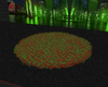 Neon Christmas Fur Rug