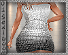 D0(X)glitter dres silver