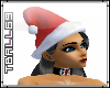 Santa hat/Black Hair