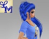 !LM Blue Pony Ebeille
