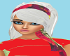 Bandana with hair