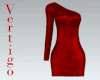 Dress "Eva" Red Shimmer