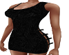 BL-Black Velvet  Dress