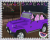 Beach Club Jeep Purple