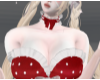 Red Polka Collar