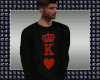 King Black Sweatshirt