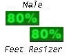 Feet Resizer 80%