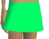 Hot Green Mini Skirt