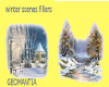 winter scenes fillers