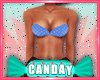 ❥BluePolkaDot Bandeau