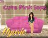 [HYURIE] CUTE PINK SOFA