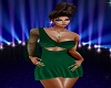 Holly Green Party Dress