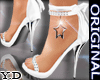 (Y) white Star heels