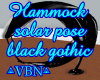 hammock solar black