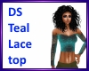 DS Teal Lace top