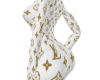 LV Gold Dress